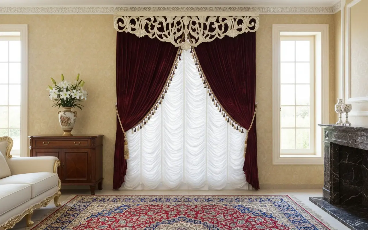 1766219428928 ستائر رومانى (18) - الصورة 1