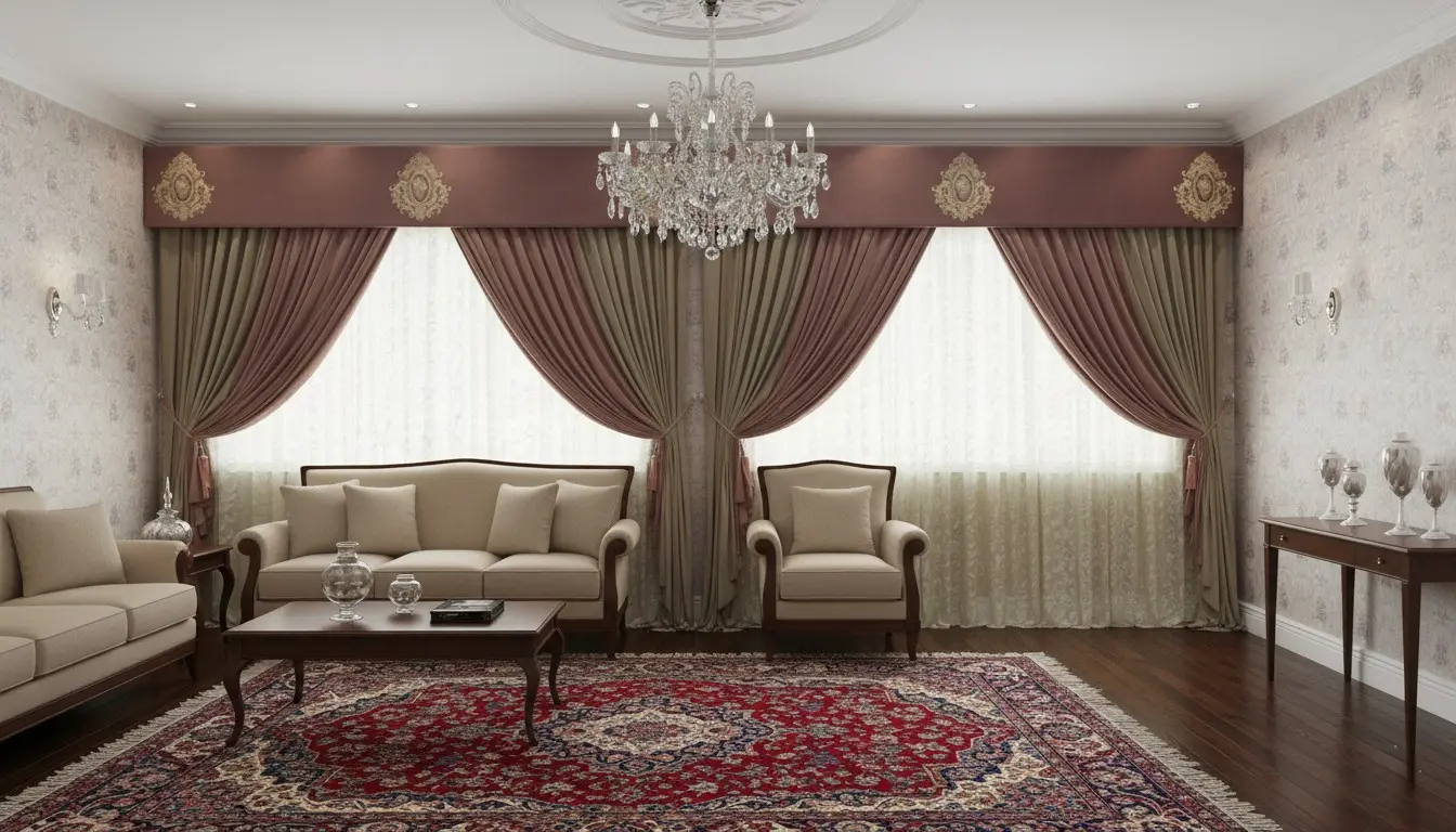 1766221519465 ستائر رومانى (6) - الصورة 1